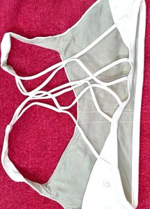 White Strappy Sports