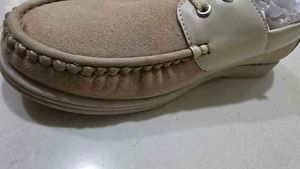 Beige &amp; Cream Boys Loafers