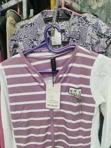 Striped Casual Jacket