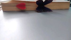 Butterfly &amp; Heart Bookmarks