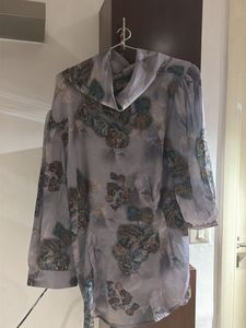 Floral Print Tunic Top