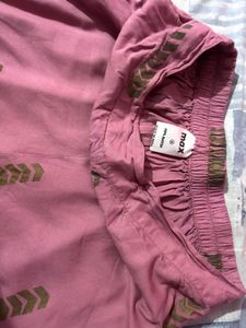 Pink Kurta Set with Palazzo Pants🎀💗wore once