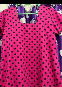 Chic Pink Polka Dot suit