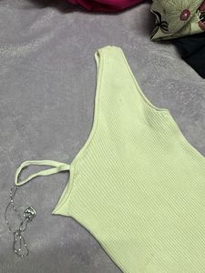 Ribbed Tank Top &amp; Skirt Set32-34