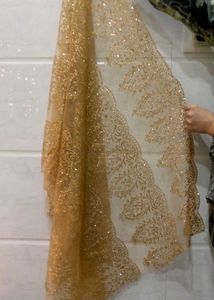 Exquisite Embellished Golden Kurta