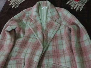 Chic Plaid coat - Pink