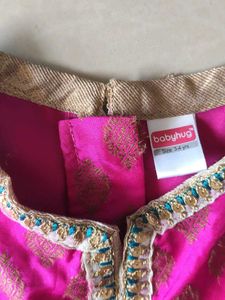 Ethnic Top &amp; Skirt Set