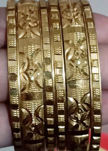 Gold Plated Bangles