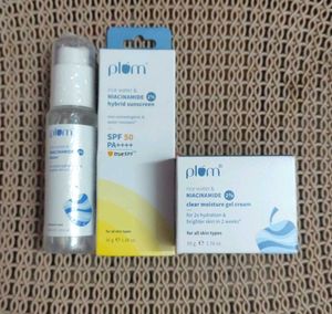Plum Rice Water & Niacinamide Set