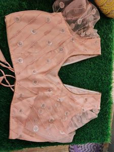 Light Peach Lehenga