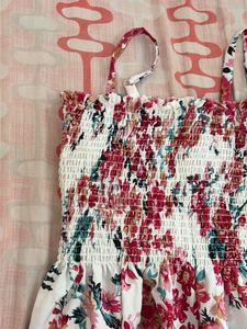 Floral Smocked Sundress