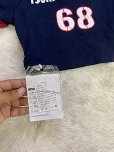 Sporty Athletic Cropped Jersey