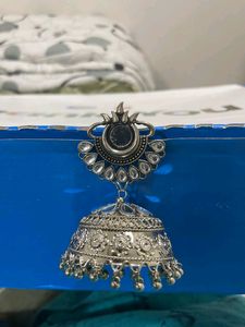 Big Jhumka Earrings, Very Light In Weight