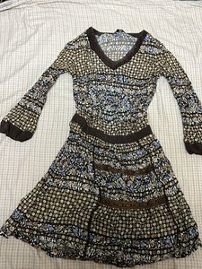 Boho Chic Floral Print Dress