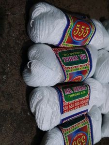 8 White Threads Brand New Reels Combo