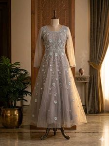 Stunning Embroidered Ethnic Gown