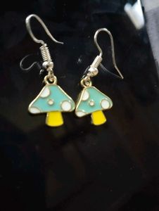 Mushroom Dangle Earrings