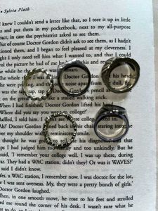 Set of Silver Chunky Anti tarnish rings