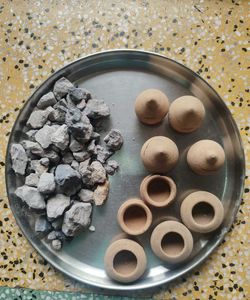 Clay Diyas and Raw Material