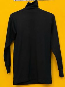 Classic Black Turtleneck Top  for women an