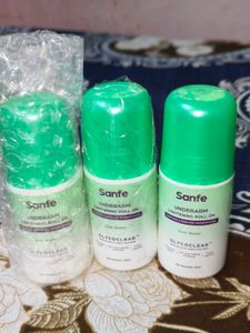 4 Pieces Sanfe Underarm Lightening Roll On