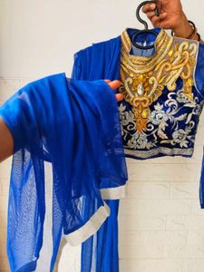 💙✨Royal Blue Lehenga Set