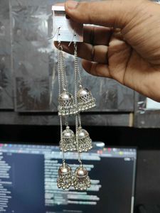 Elegant Silver Dangle Earrings