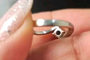 fix price 92.5 silver Elegant Diamond Ring