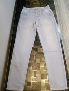 Lavender High-Waisted Jeans