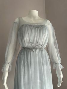Blue Tulle Party Dress No discount ❌
