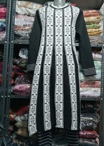 Woolen Anarkali Kurti Set