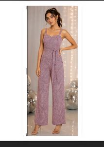Chic Printed Wide-Leg Jumpsuit