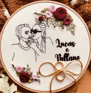 Photo Portrait Embroidery Design