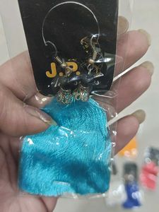 Colorful Tassel Earrings - New! (8 Pairs)