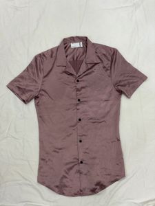 ASOS Satin Tuck-In Shirt