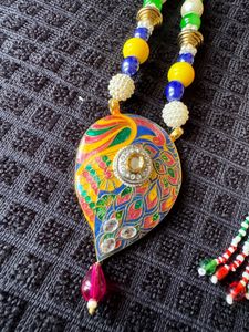 Vibrant Enamel Jhumka Earrings