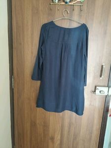Navy Blue Casual Dress