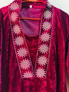Velvet Co ord set