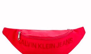 Unisex Orginal Calvin Klein Jeans Red Belt Bag