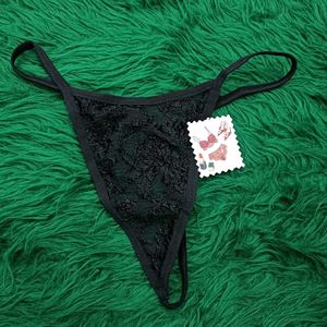 Black Lace🆕🎁 Thong Panty