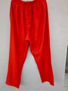 Red Kurta with Bird Embroidery