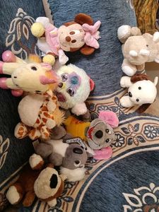 premium mini soft toys combo pack ( set of  9 asso
