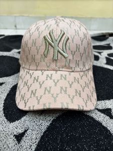 NY Yankees Pink Pattern Baseball Cap