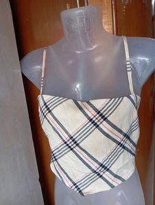 Classic Plaid Tank Top