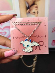 Cute Dragon Pendant Necklace