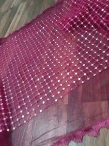 Sparkling Sequin Embellished Dupatta