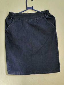 Denim Mini Skirt