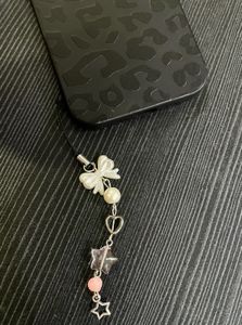 Cute Charm Phone Strap 🎀🤍