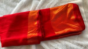 Zari Border Georgette