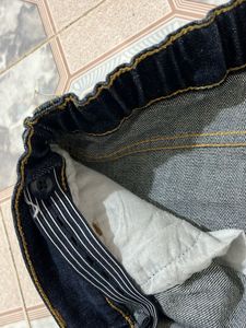 Classic Dark Wash Denim Jeans